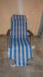 SEDIA SDRAIO PIEGHEVOLE IN RETINA TRSPIRANTE