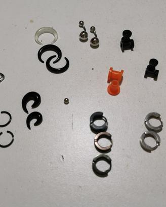 Orecchini Piercing misti dimensioni e forme
