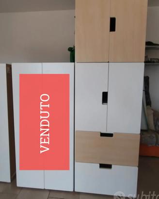 ARMADIO STUVA IKEA+ mensole STUVA IKEA
