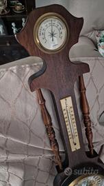 orologio barometro vintage 
