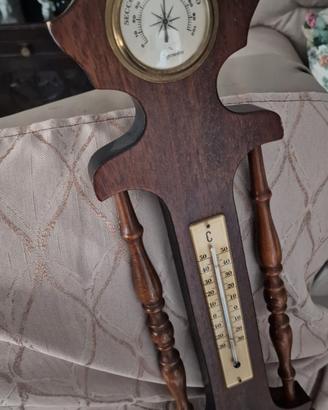 orologio barometro vintage 