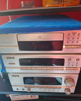 IMPIANTO STEREO TEAC DC D3100 COME NUOVO 