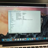 MacBook Pro Retina 13" (inizio 2015)