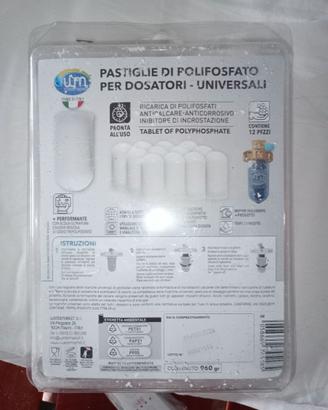 Ricarica polifosfati per caldaia