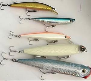 artificiali pesca spinning mare lago