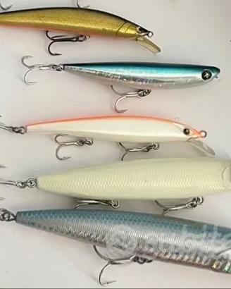 artificiali pesca spinning mare lago