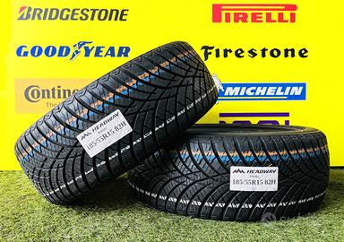 X2: 4 Stagioni 185/55R15 82H -HEADWAY- al 90%