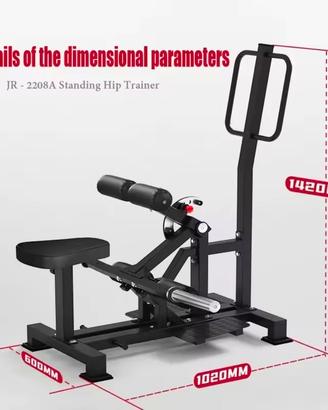 Hip thrust machine seduto 