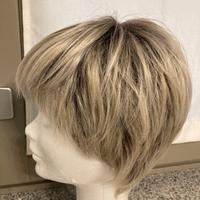 Parrucca di capelli veri e in fibra