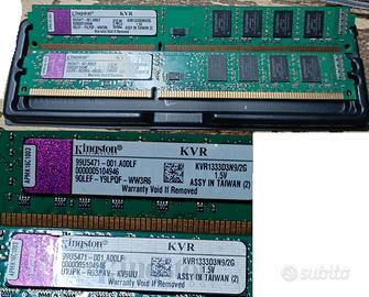 kingston ram ddr3 1333mhz 2x2gb
