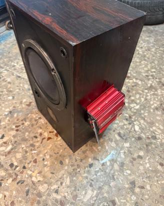 cassa con amplificatore