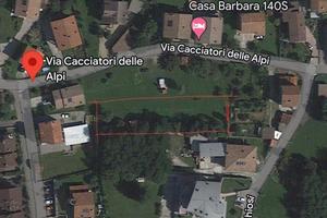 Terreno edificabile 1.100 metri quadrati