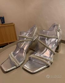 Sandalo Argento donna
