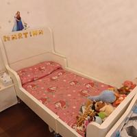 letto allungabile Ikea Busunge con paracolpi