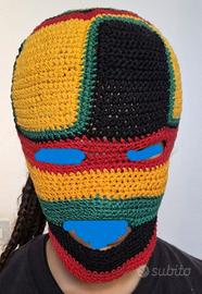 Passamontagna cotone. Unico. A mano in Guatemala