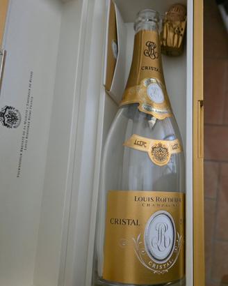 astuccio champagne cristal Louis Roederer  vuota
