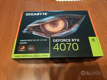 RTX 4070 Gigabyte Windforce 2X OC V2