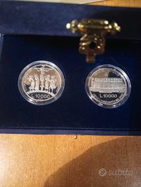 DITTICO MONETE VATICANO 1998.