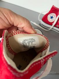 All star rosse bambino/a
