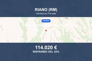 Immobile in asta di 104 m² a Riano