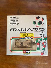 Portachiavi Burago Ferrari F40 -NUOVO-