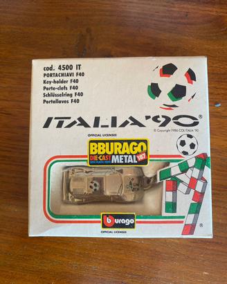 Portachiavi Burago Ferrari F40 -NUOVO-