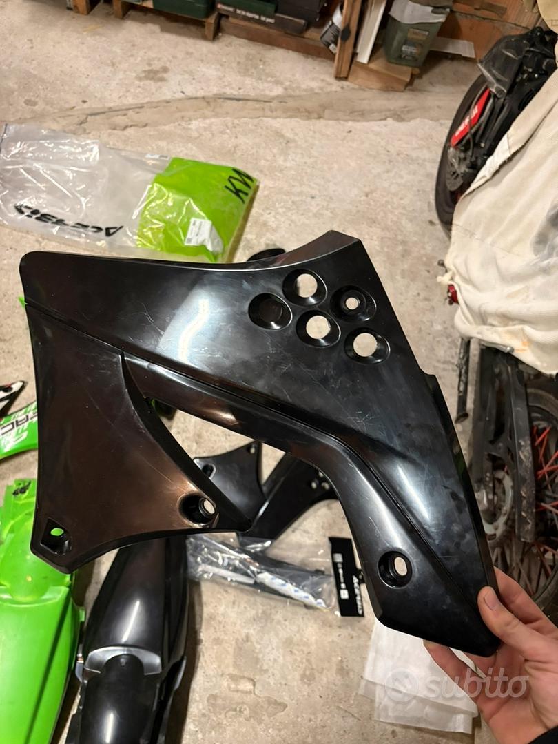 Kit Plastique Acerbis Kawasaki KX250F 2009-2012 - Garde-boue, Couvre-radiateurs
