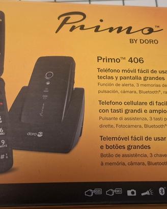 Cellulare Doro nero facile 