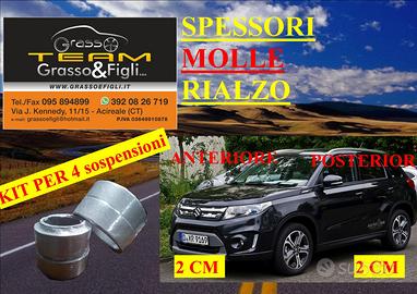 Kit spessori rialzo molle Suzuki Vitara 2015