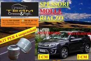 Kit spessori rialzo molle Suzuki Vitara 2015