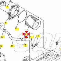 Filtro aria Yamaha XJR 1300 5UX144510000