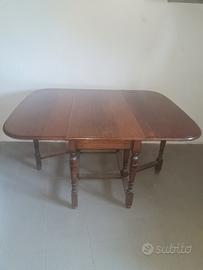Tavolo inglese a bandelle