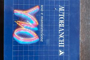 Autobianchi Y10 libretto uso e manutenzione