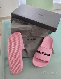 Ciabatte Balenciaga Rosa N. 35