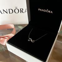 Collana Pandora in argento con simbolo infinito