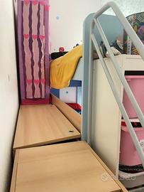 Letti a castello bimbo e bimba