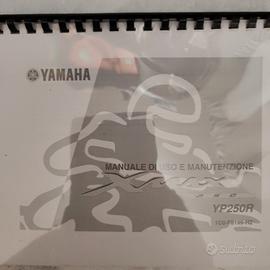 LIBRETTO USO E MANUTENZ. YAMAHA XMAX 250 DEL 2006 