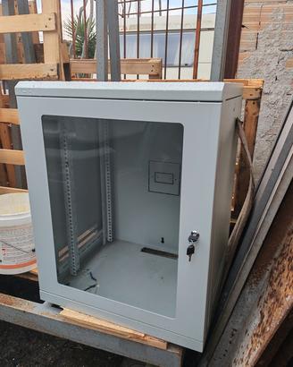 Armadio Rack 19" da parete - Altezza 77cm (15U)