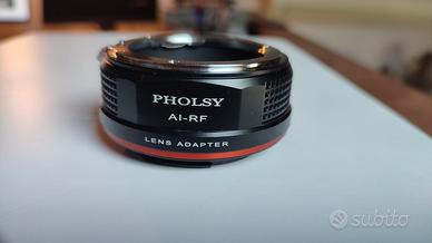 PHOLSY Adattatore Nikon AI- Canon RF