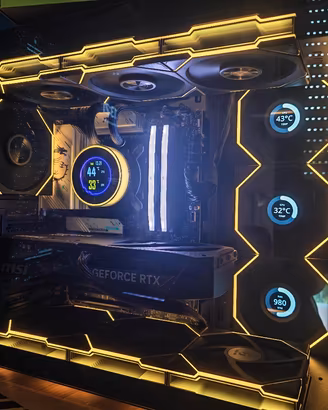 Pc Gaming Ryzen 7 9800X3D + RTX 5070Ti