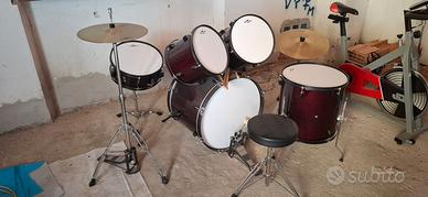 BATTERIA ACUSTICA JUNIOR 5 PEZZI