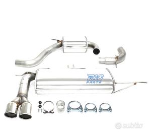 SILENZIATORE DI SCARICO VW GOLF V VI 03-12