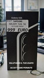 Samsung galaxy s26 5g 512gb violet nuovo