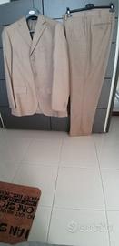 completo uomo color sabbia 