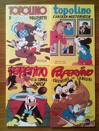Lotto 4 Albi d'Oro Walt Disney Edizione anastatica