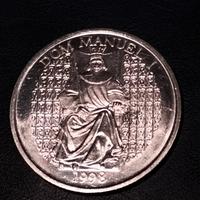 n.2 escudos portoghese Don Manuel argento