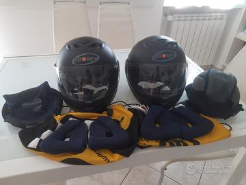 Coppia Caschi Modulari Suomy D20 (S e L) - ricambi