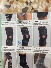ginocchiera arx 312 ortopedica