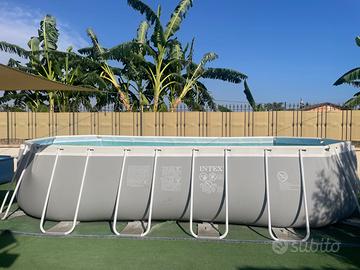 Piscina intex ovale