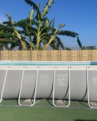 Piscina intex ovale